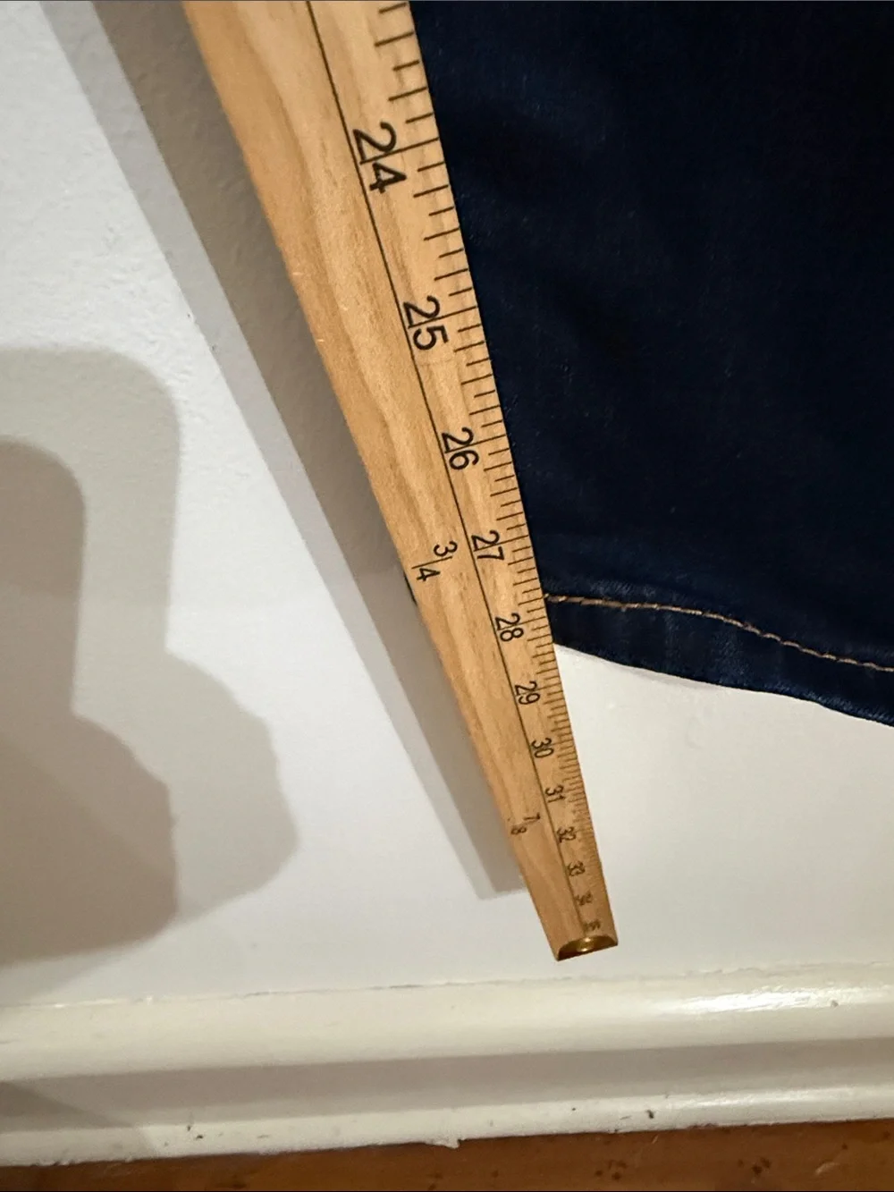 LEVI’S 511 Slim Fit Jeans Mens 34x30 Denim Dark Wash Classic Adult